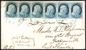 Sale 1242, Lot 65, One-Cent: Plate One Late (Scott 7, 9)