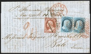 Sale 1242, Lot 9, One-Cent: Plate One Early (Scott 5-5A)