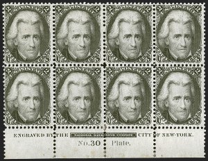 Sale 1244, Lot 124, 1861-66 Issue (Scott 63-78)
