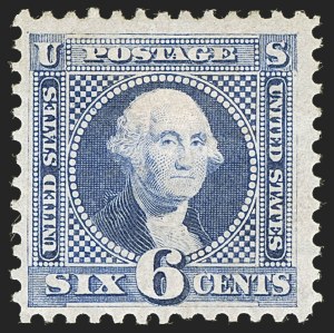 Sale 1244, Lot 213, 1875 Re-Issue of 1869 Pictorial Issue (Scott 123-133a), 6c Blue, Re-Issue (126) Sale 1244, Lot 213, 1875 Re-Issue of 1869 Pictorial Issue (Scott 123-133a)
