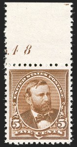 Sale 1244, Lot 313, 1890-93 Issue (Scott 219-229)