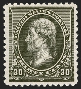Sale 1244, Lot 318, 1890-93 Issue (Scott 219-229)