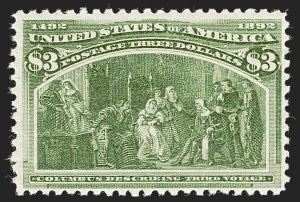 Sale 1244, Lot 336, 1893 Columbian Issue (Scott 230-245)