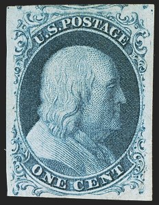 Sale 1244, Lot 42, 1851-56 Issue (Scott 5-17)