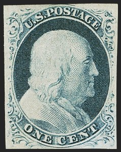 Sale 1244, Lot 45, 1851-56 Issue (Scott 5-17)