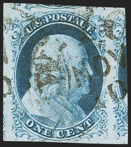 Sale 1244, Lot 46, 1851-56 Issue (Scott 5-17)