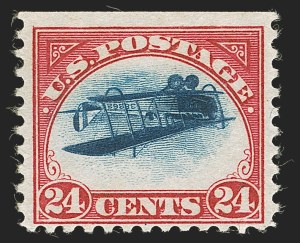 Sale 1244, Lot 476, Air Post, including Inverted "Jenny" Position 3 (Scott C3a)