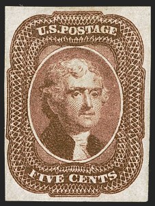 Sale 1244, Lot 51, 1851-56 Issue (Scott 5-17)