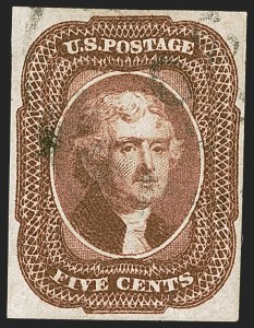 Sale 1244, Lot 52, 1851-56 Issue (Scott 5-17)
