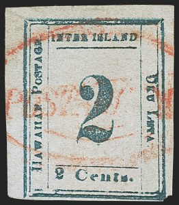Sale 1244, Lot 583, Hawaii, including Missionary Stamps