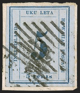 Sale 1244, Lot 588, Hawaii, including Missionary Stamps