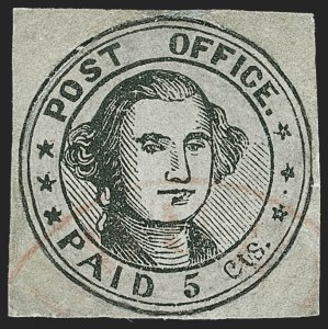 Sale 1244, Lot 6, Postmasters' Provisionals