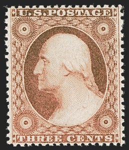 Sale 1244, Lot 72, 1857-60 Issue (Scott 18-39)
