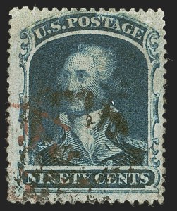 Sale 1244, Lot 92, 1857-60 Issue (Scott 18-39)