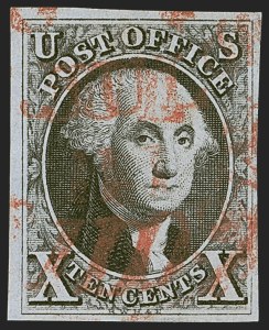 Sale 1245, Lot 1036, 1847 Issue (Scott 1-2)
