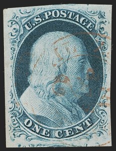 Sale 1245, Lot 1052, 1851-56 Issue (Scott 5-17)