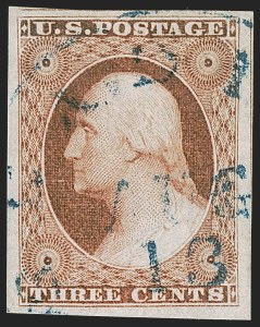 Sale 1245, Lot 1066, 1851-56 Issue (Scott 5-17)