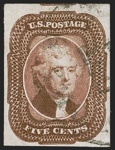 Sale 1245, Lot 1069, 1851-56 Issue (Scott 5-17)