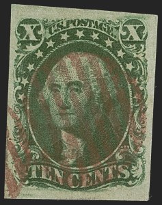 Sale 1245, Lot 1075, 1851-56 Issue (Scott 5-17)