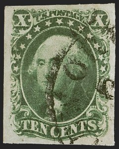 Sale 1245, Lot 1077, 1851-56 Issue (Scott 5-17)