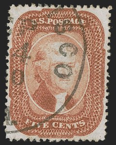 Sale Number 1245, Lot Number 1104, 1857-60 Issue (Scott 18-30A) Sale Number 1245, Lot Number 1104, 1857-60 Issue (Scott 18-30A)
