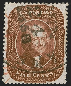 Sale 1245, Lot 1111, 1857-60 Issue (Scott 18-30A)