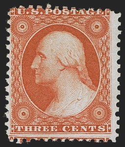 Sale 1245, Lot 1147, 1875 Reprint of 1857-60 Issue (Scott 40-47)