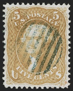 Sale Number 1245, Lot Number 1169, 1861-66 Issue (Scott 56-78) Sale Number 1245, Lot Number 1169, 1861-66 Issue (Scott 56-78)
