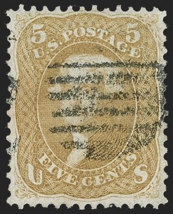 Sale 1245, Lot 1171, 1861-66 Issue (Scott 56-78)