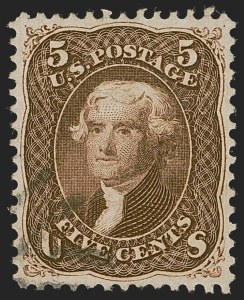 Sale Number 1245, Lot Number 1185, 1861-66 Issue (Scott 56-78)