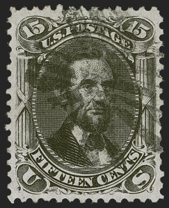 Sale Number 1245, Lot Number 1189, 1861-66 Issue (Scott 56-78) Sale Number 1245, Lot Number 1189, 1861-66 Issue (Scott 56-78)