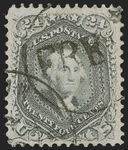 Sale Number 1245, Lot Number 1192, 1861-66 Issue (Scott 56-78) Sale Number 1245, Lot Number 1192, 1861-66 Issue (Scott 56-78)