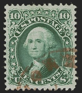 Sale 1245, Lot 1217, 1867-68 Grilled Issue (Scott 79-101)