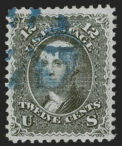 Sale 1245, Lot 1220, 1867-68 Grilled Issue (Scott 79-101)