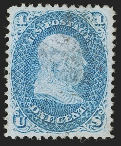 Sale 1245, Lot 1224, 1867-68 Grilled Issue (Scott 79-101)