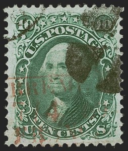 Sale Number 1245, Lot Number 1232, 1867-68 Grilled Issue (Scott 79-101) Sale Number 1245, Lot Number 1232, 1867-68 Grilled Issue (Scott 79-101)