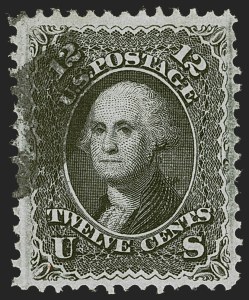 Sale 1245, Lot 1234, 1867-68 Grilled Issue (Scott 79-101)