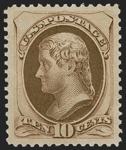 Sale 1245, Lot 1356, 1873 Continental Bank Note Co. Issue (Scott 156-166)