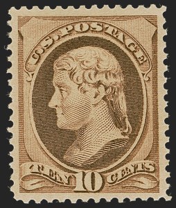 Sale 1245, Lot 1395, 1881-87 American Bank Note Co. Issues (Scott 205-218)