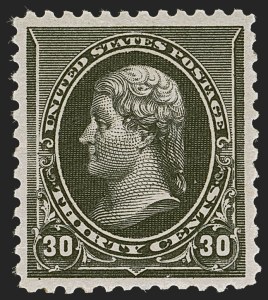 Sale Number 1245, Lot Number 1437, 1890-93 Issue (Scott 219-229) Sale Number 1245, Lot Number 1437, 1890-93 Issue (Scott 219-229)