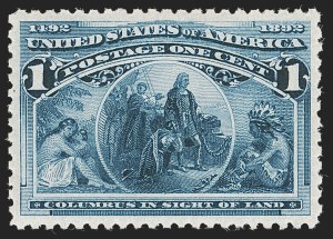 Sale 1245, Lot 1443, 1c-30c 1893 Columbian Issue (Scott 230-239)