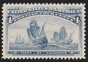 Sale 1245, Lot 1453, 1c-30c 1893 Columbian Issue (Scott 230-239)