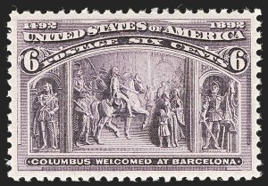 Sale 1245, Lot 1462, 1c-30c 1893 Columbian Issue (Scott 230-239)