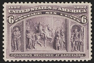 Sale 1245, Lot 1464, 1c-30c 1893 Columbian Issue (Scott 230-239)