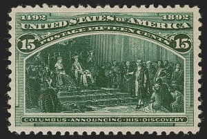 Sale 1245, Lot 1478, 1c-30c 1893 Columbian Issue (Scott 230-239)