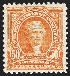 Sale Number 1245, Lot Number 1687, 1902-08 Issues (Scott 300-320) Sale Number 1245, Lot Number 1687, 1902-08 Issues (Scott 300-320)