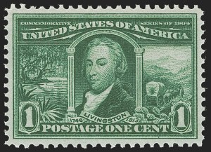 Sale Number 1245, Lot Number 1707, 1904 Louisiana Purchase Issue (Scott 323-327) Sale Number 1245, Lot Number 1707, 1904 Louisiana Purchase Issue (Scott 323-327)