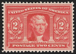 Sale Number 1245, Lot Number 1709, 1904 Louisiana Purchase Issue (Scott 323-327) Sale Number 1245, Lot Number 1709, 1904 Louisiana Purchase Issue (Scott 323-327)