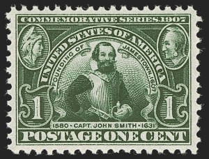 Sale Number 1245, Lot Number 1718, 1907 Jamestown Issue (Scott 328-330)