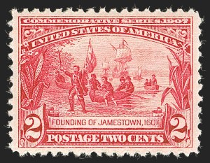 Sale 1245, Lot 1721, 1907 Jamestown Issue (Scott 328-330)